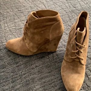 Via Spiga  wedge heeled booties